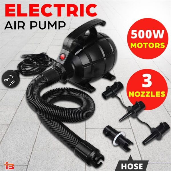 GoFun 500W Electric Airtrack Pump Air Pump Inflatable Air Track Mat Tumbling Gymnasitic
