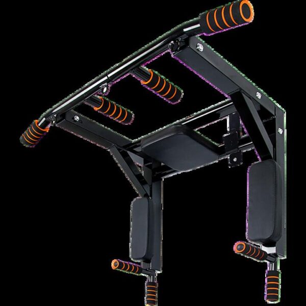 Heavy Duty Wall Mounted Power Station - Knee Raise - Pull Up - Chin Up -Dips Bar