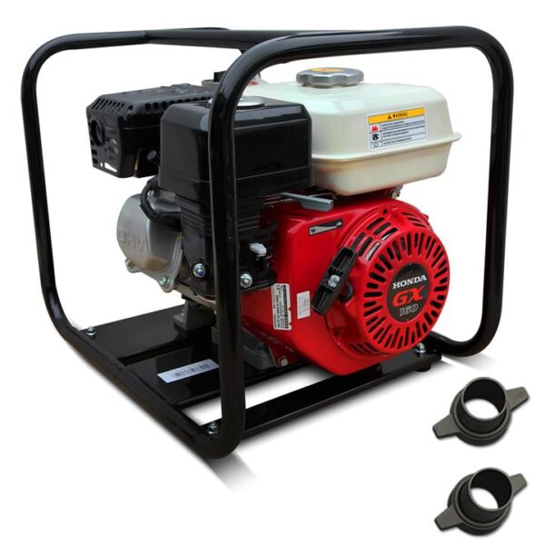 Black Eagle 2" Fire Fighting High Pressure Water Transfer Pump with 5.5HP GX160 Honda Engine