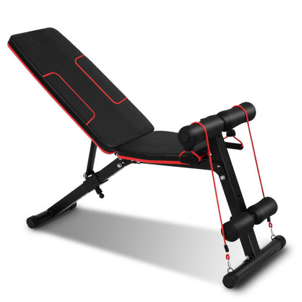 FID Weight Bench Fitness  Adjustable Flat Incline Gym Home Steel Frame