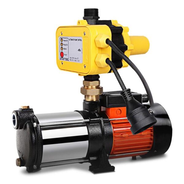 1800W Water Pressure Pump Multi Stage Auto House Garden Rain Tank Irrigation