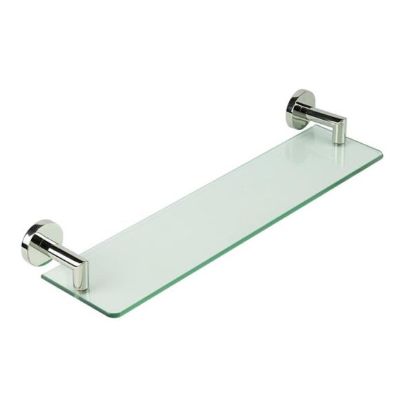 Symphony Glass Bathroom Shelf with Stainless Steel Arms
