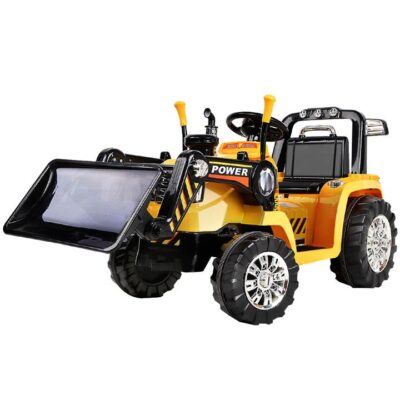 Rigo Kids Ride On Bulldozer Digger Electric Car Yellow Crazy Deals Online Rigo Kids Ride On Bulldozer Digger Electric Car Yellow
