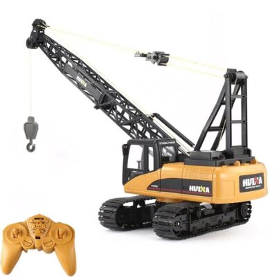 RC CRANE 1:14 2.4Ghz Construction Tower Excavator Truck Toy Kids Boys Gift