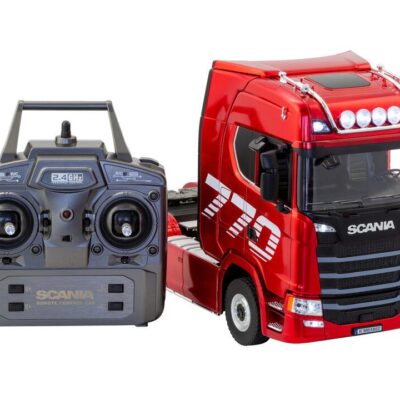 Scania Licensed Remote Control Trailer Head Truck with Lights, Sounds & Steering Adjustment