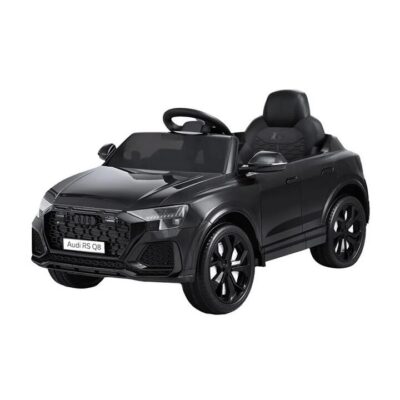 Kids Ride On Car Licensed RSQ8 Electric Toy Black Remote 12V Cars Black