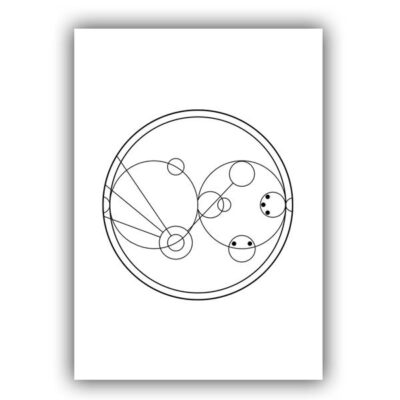 Gallifreyan Name Poster - Digital Download Version