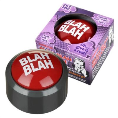 Blah Blah Blah Button