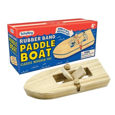 Wooden Paddle Boat