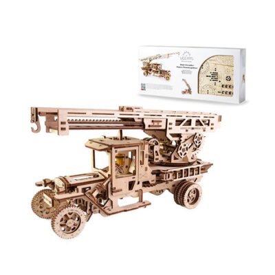 Ugears Fire Truck Wooden Model Kit