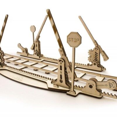 Ugears Rails And Crossing Wooden Model Kit