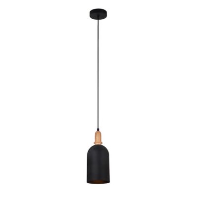 Horten Interior Cylinder / Oblong Pendant Light - Matte Black