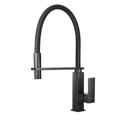 Blaze Pull Down Kitchen Mixer Tap - Matte Black