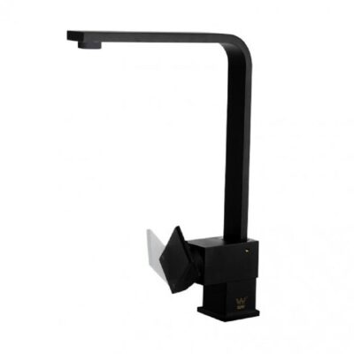 Blaze Square Neck Kitchen Mixer Tap - Matte Black
