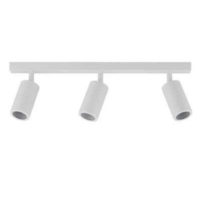 Outdoor Adjustable Bar Spot Light - 3 Heads - Gu10 - Matte White