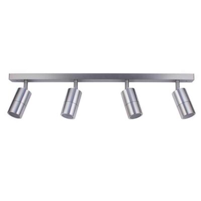 Outdoor Adjustable Bar Spot Light - 4 Heads - Gu10 - Titanium