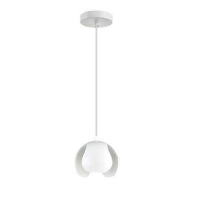 Vaina Interior Dome Pendant Light - Matte White