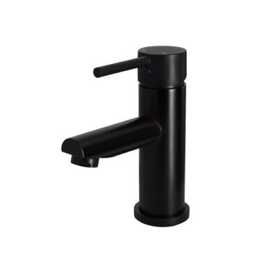 Round Basin Mixer Straight Spout – Single Lever – Matte Black Crazy Deals Online Round Basin Mixer Straight Spout - Single Lever - Matte Black