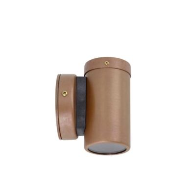 Outdoor Wall Mounted Low Glare Gu10 Downlight - 54Mm Aged Copper