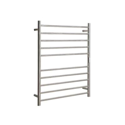 Hotwire Heated Towel Rail – Round Bar (H900Mmxw700Mm) With Timer – Brushed Nickel Crazy Deals Online Hotwire Heated Towel Rail - Round Bar (H900Mmxw700Mm) With Timer - Brushed Nickel