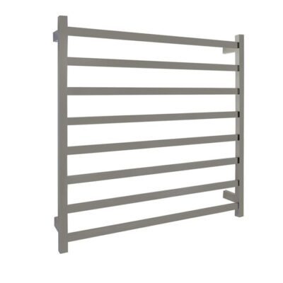 Ezy Fit Heated Towel Rail - Flat Tube - Dual Wired - (W900Mm X H920Mm) - Polished Ss