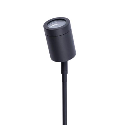 Garden Spike Light - 12V Mr16 - Matte Black - 86Mm Head
