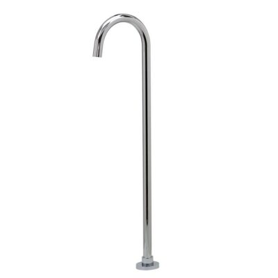 Symphony Floor Standing Bath Spout - Luxury Chrome
