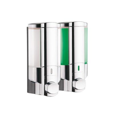 Lotus - Excella - Wall Mounted Double Liquid Soap Dispenser