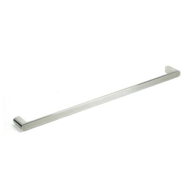 Fluid Stainless Steel Single Towel Rail - Polished - 600Mm/750Mm/900Mm