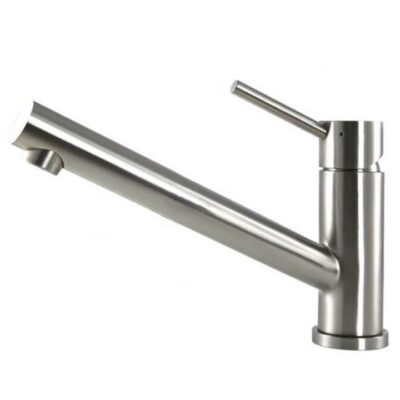 Oskar - Stainless Steel Kitchen Mixer Tap - Brushed
