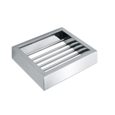 Montangna Stainless Steel Soap Basket Dish - Polished Finish