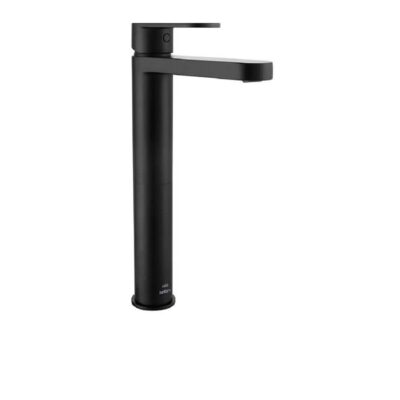 Kali Round Extended Basin Mixer Tap - Save Modeâ„¢ - Matte Black