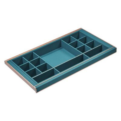 B Series Pull Out Wardrobe Storage Tray – Fits 900Mm Cabinet – Multiple Sections – Teal Finish Crazy Deals Online B Series Pull Out Wardrobe Storage Tray - Fits 900Mm Cabinet - Multiple Sections - Teal Finish