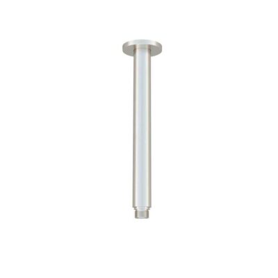Round Brass Ceiling Shower Arm – 300Mm – Pvd Brushed Nickel Crazy Deals Online Round Brass Ceiling Shower Arm - 300Mm - Pvd Brushed Nickel
