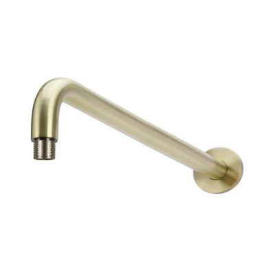 Round Brass Curved Shower Arm – Wall Mounted – 400Mm – Pvd Tiger Bronze Crazy Deals Online Round Brass Curved Shower Arm - Wall Mounted - 400Mm - Pvd Tiger Bronze