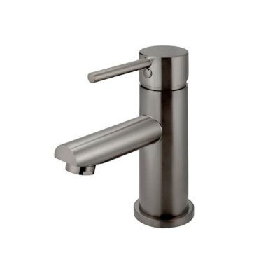 Round Basin Mixer Straight Spout – Single Lever – Pvd Shadow Crazy Deals Online Round Basin Mixer Straight Spout - Single Lever - Pvd Shadow