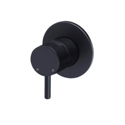 Round Brass Basin/Bath Short Pin Lever Mixer – Wall Mounted – Matte Black Crazy Deals Online Round Brass Basin/Bath Short Pin Lever Mixer - Wall Mounted - Matte Black