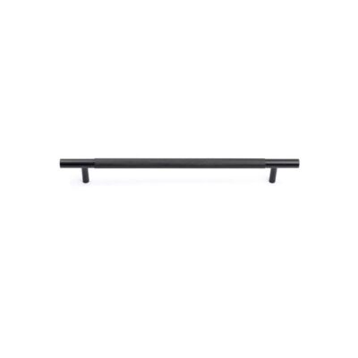 Charmian Knurled Cabinet Drawer Handle - 280Mm - Matte Black