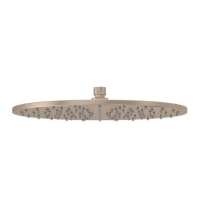 Round Brass Rain Shower Head - 300Mm - Champagne