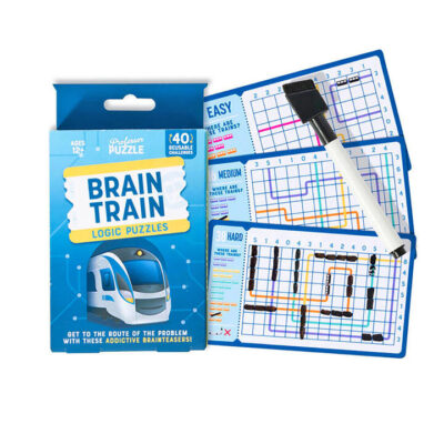 Brain Train 40 Logic Puzzles