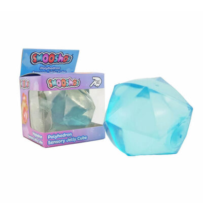 Smooshos Polyhedron Jelly Cube Stress Ball