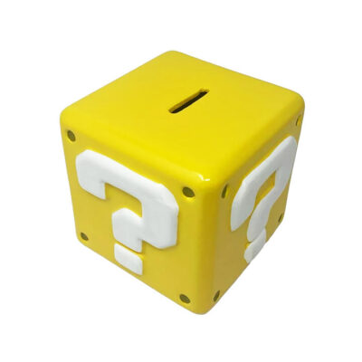 Super Mario Bros Question Mark Block Money Bank