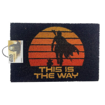 Star Wars The Mandalorian This Is The Way Door Mat