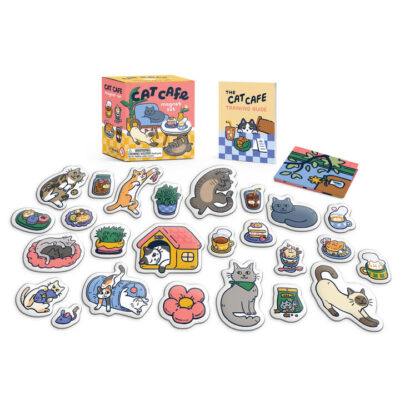 Cat Cafe Magnet Set Mini Kit