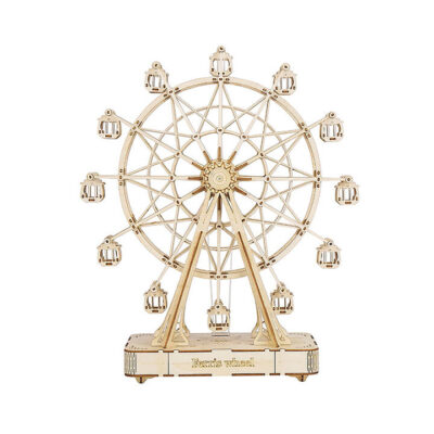 Rolife Music Box Ferris Wheel Wooden Kit