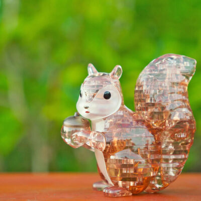 3D Squirrel Crystal Puzzle