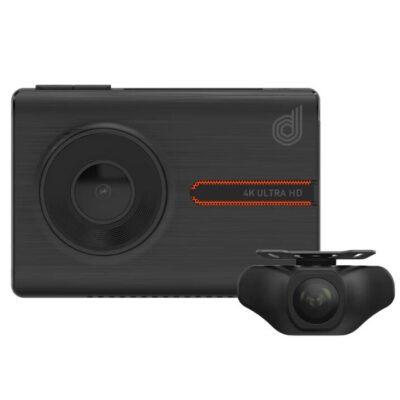 Dashmate 3.0 Inch Oled 4K 2160P(30Fps) Dual Channel Gps Wifi And Dvr