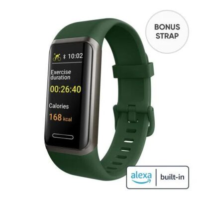 Ryze Elevate Smart Watch With Alexa Black + Green