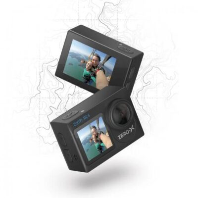 Zero-X 4K Uhd With 2.0' Touch Screenãƒâ€Šã‚Â   Front Screenãƒâ€Šã‚Â Ãƒâ€Šã‚Â And  Wifi Action Cam