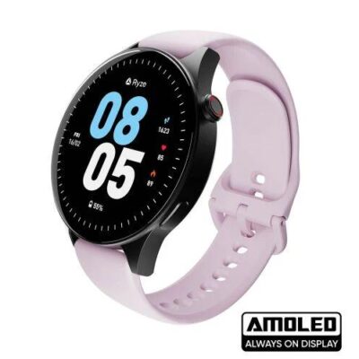 Ryze Wave Smart Watch Lilac & Black